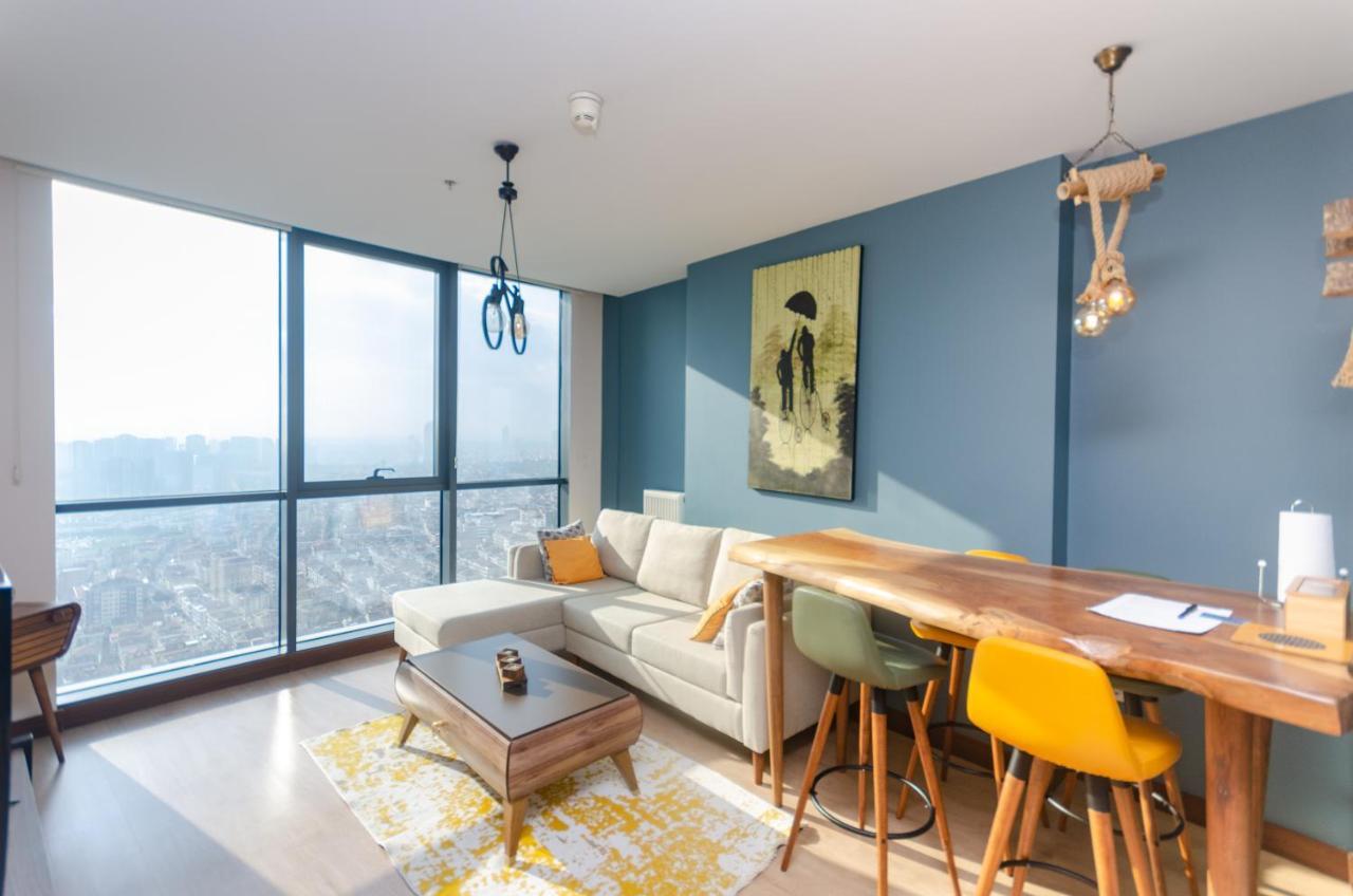 Апартаменты Stylish Flat-Eagle Eye For Стамбул Экстерьер фото